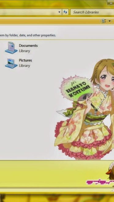 【win7主题】LOVE LIVE!小泉花阳亲