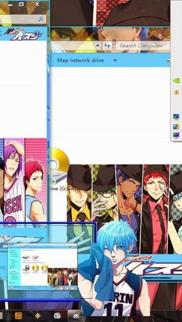 【win7主题】黑子的篮球 奇迹的世代 庆贺黑蓝第