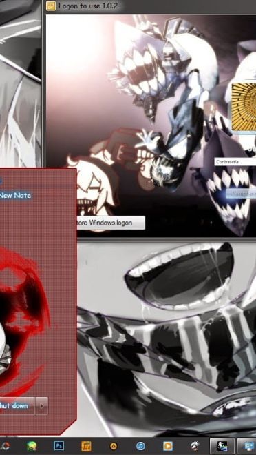 【win7主题】舰娘 敌舰来袭 战舰レ级