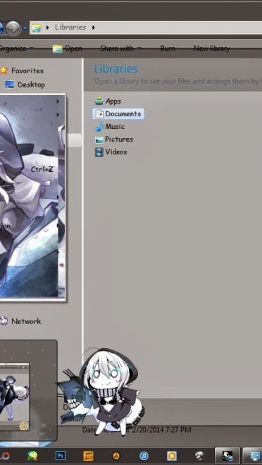 【win7主题】舰娘 敌舰来袭 战舰レ级