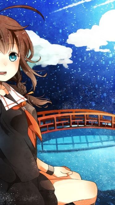 【win7主题】舰娘 麻花辫仆娘时雨