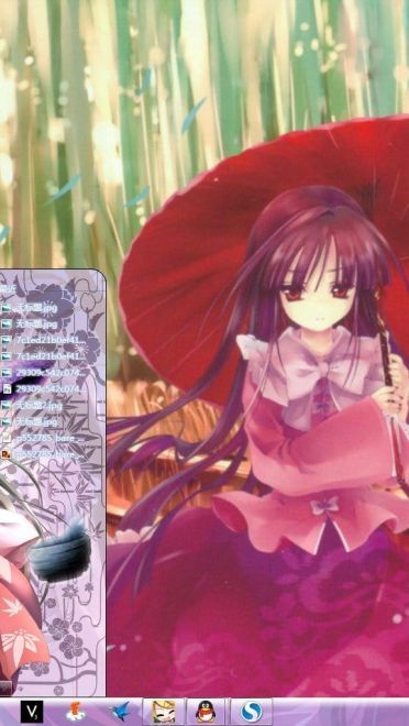 【win7主题】东方project 蓬莱山辉夜 win7主题