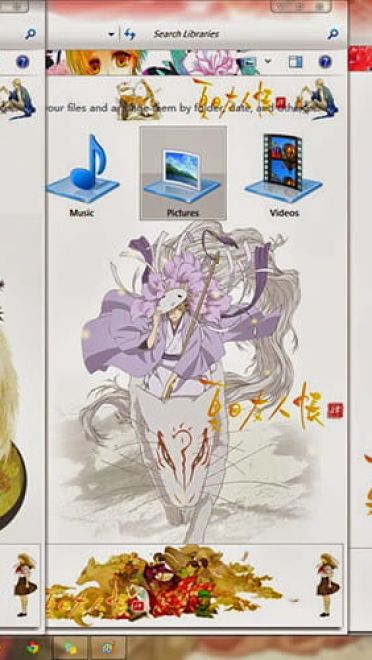 【win7主题】夏目友人帐 win7主题