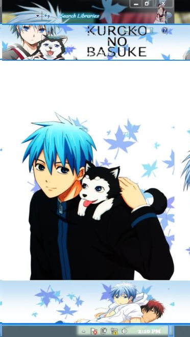 【win7主题】黑子篮球 win7主题