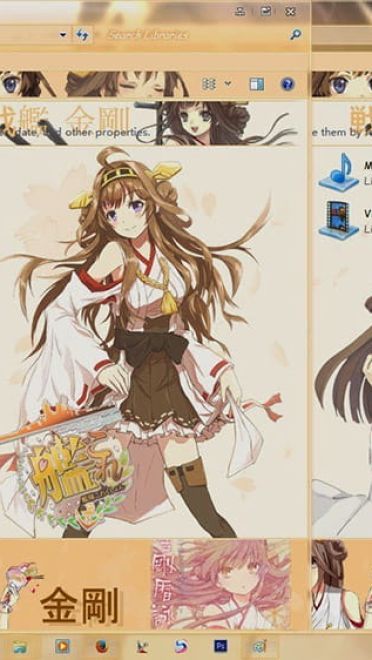 【win7主题】舰队collection 金刚