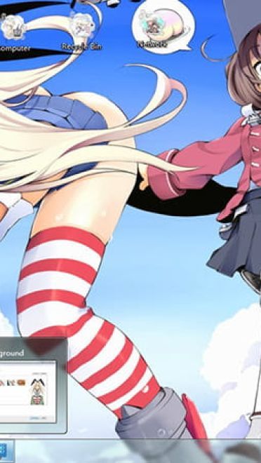 【win7主题】舰队collection 机敏傲娇娘岛风