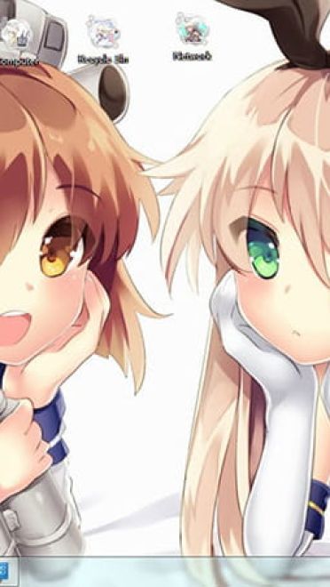 【win7主题】舰队collection 机敏傲娇娘岛风