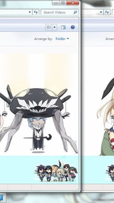 【win7主题】舰队collection 机敏傲娇娘岛风