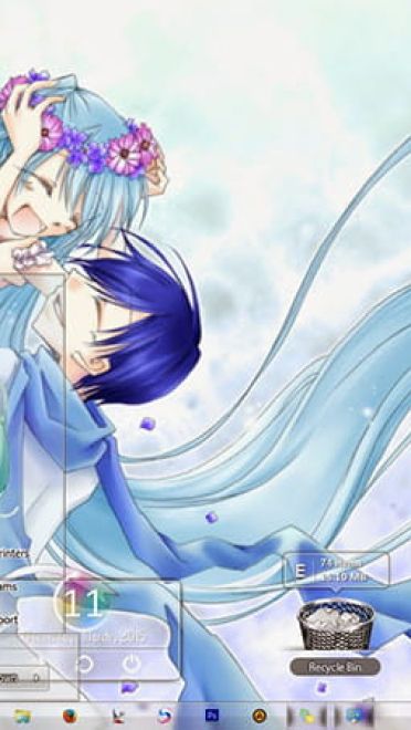 【win7主题】V家主题 大哥&米库 群众喜闻乐见西皮