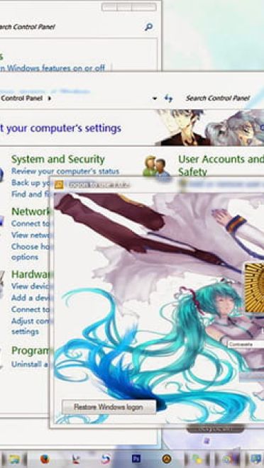 【win7主题】V家主题 大哥&米库 群众喜闻乐见西皮