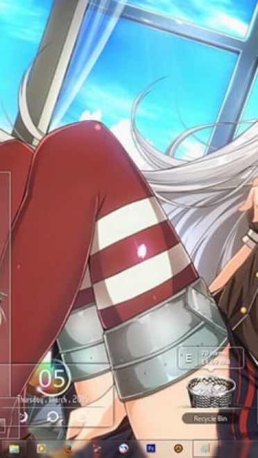 【win7主题】天津风 舰队collection