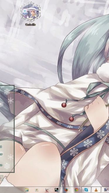 【win7/8/8.1主题】雪初音~Snow Miku win7主题win8/8.1主