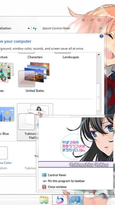 【win7主题】我的青春恋爱喜剧果然有问题 雪之下