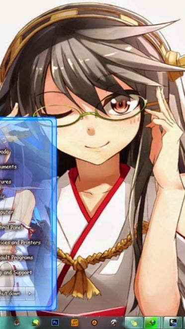 【win7主题】舰队collection 榛名小天使