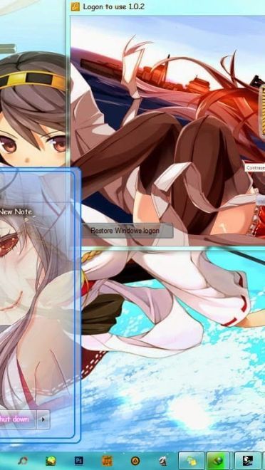 【win7主题】舰队collection 榛名小天使