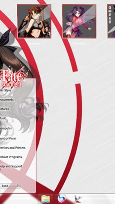 【win7主题】Fate/Stay Night 傲娇大小姐远坂凛