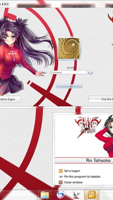 【win7主题】Fate/Stay Night 傲娇大小姐远坂凛