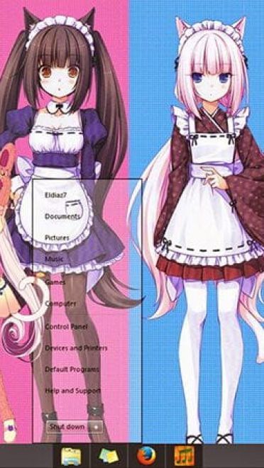 【win7主题】Neko Paradise 猫娘主题wwww