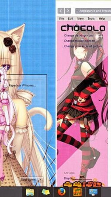 【win7主题】Neko Paradise 猫娘主题wwww