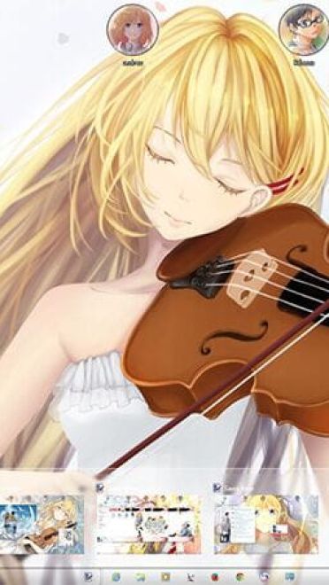 【win7主题】四月是你的谎言 宫园薰