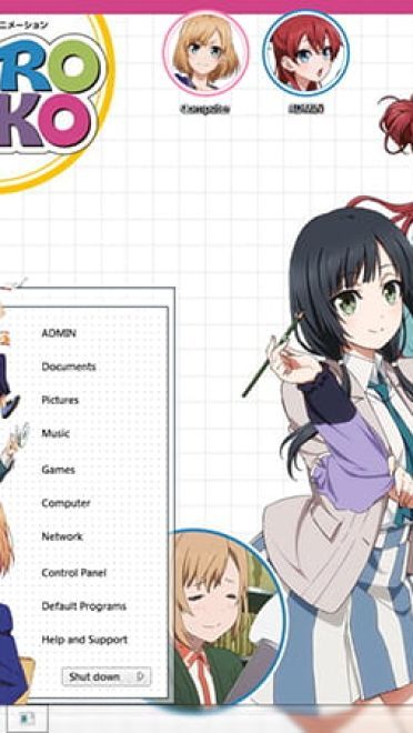 【win7主题】工作中的少女们 白箱 win7主题