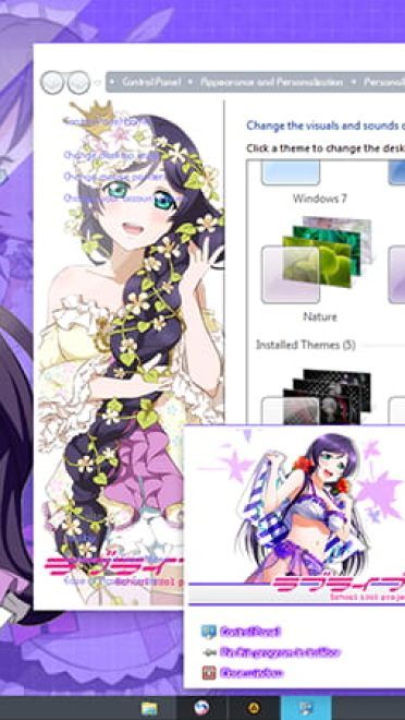 【win7主题】LoveLive 东条希—主宰万事万物的大魔