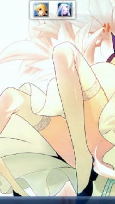 【win7主题】圣洁女王，百合无限 吾王saber XE版