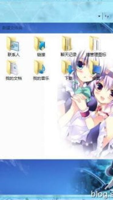 【win7主题】萌娘资源 东方project 多人物向