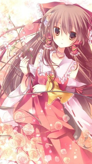 【win7主题】东方project 博丽灵梦 只为那樱花醉