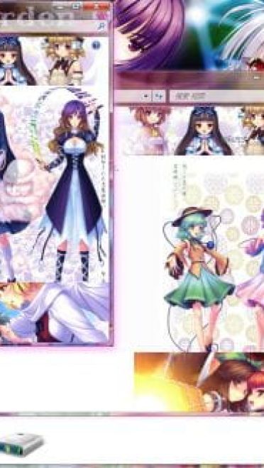 【win7主题】东方project萌娘资源 sayori东方