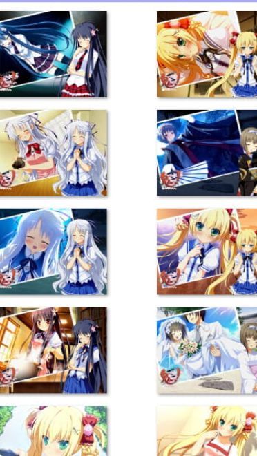 【Loliの贺礼】win7主题之GAL主题 鬼的捉迷藏 鬼ご