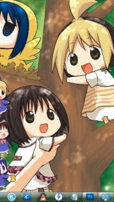 【win7主题】花丸幼稚园萌娘资源分享 幼女萌~卖