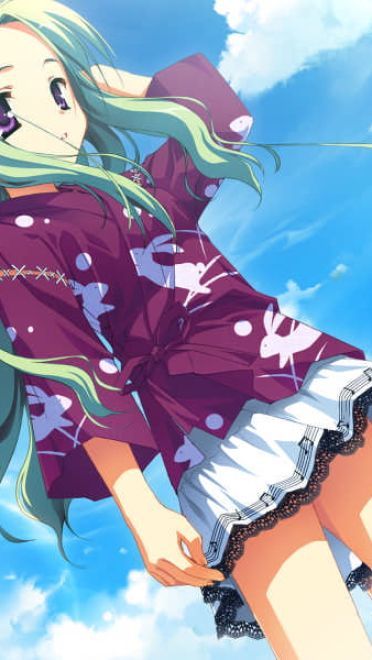 【win7主题】GAL主题萌娘资源 夏空カナタ 南方岛