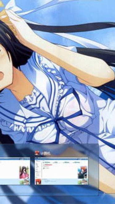 【win7主题】GAL主题萌娘资源 夏空カナタ 南方岛