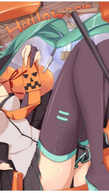 【win7主题】万圣节特辑 南瓜初音miku万圣节~