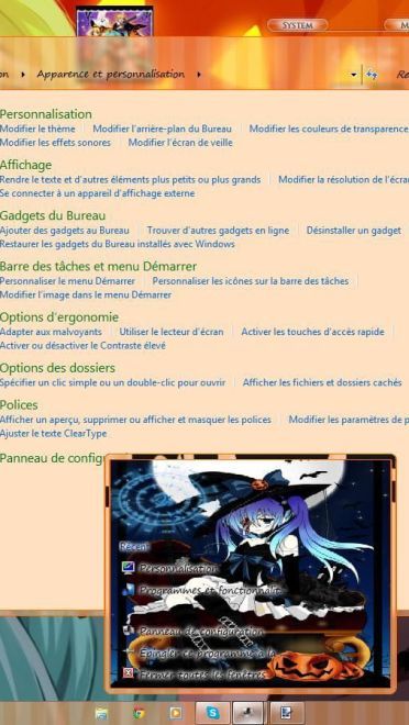 【win7主题】万圣节特辑 南瓜初音miku万圣节~