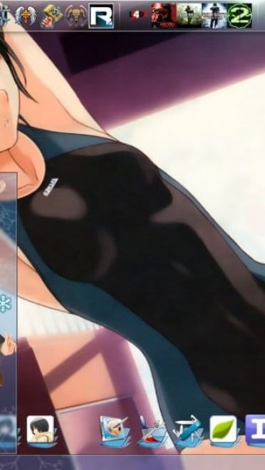 【win7主题】圣诞之吻 冷酷的游泳部部长 七咲逢