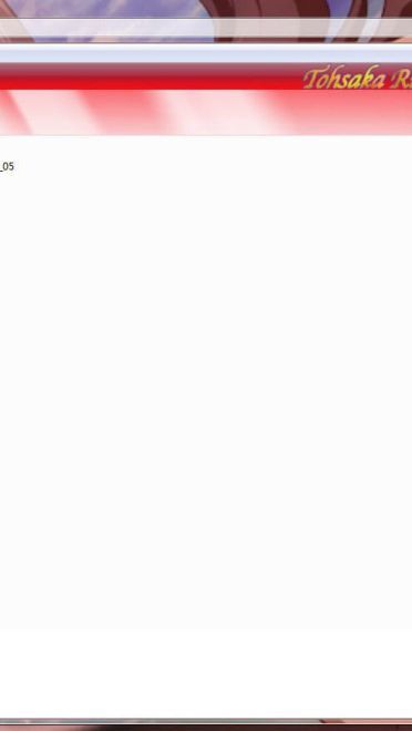 【win7主题】fate系列 远坂凛电脑主题两款 福利入