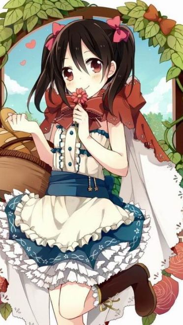 小清新美少女手机壁纸