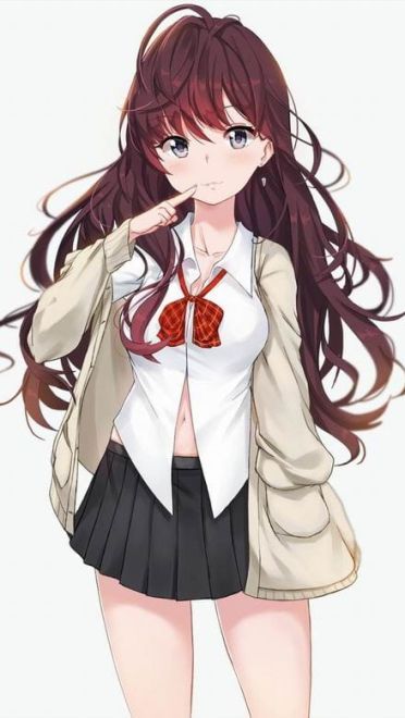 小清新美少女手机壁纸