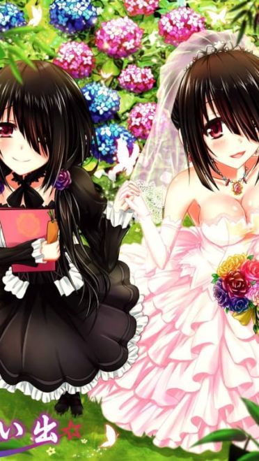 可爱女生 桌面壁纸 百合福利