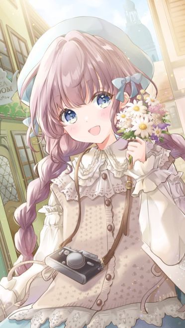 动漫女生手机壁纸