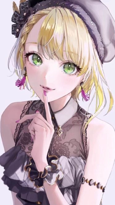 动漫女生手机壁纸