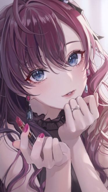 动漫女生手机壁纸