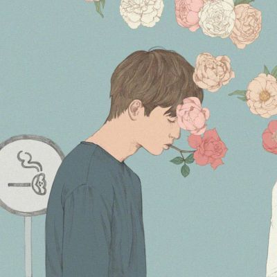 深爱之人藏心不挂嘴 动漫男生qq头像