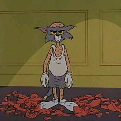 童年回忆 猫和老鼠 二次元动漫情侣头像