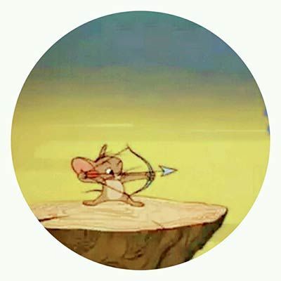 童年回忆 猫和老鼠 二次元动漫情侣头像