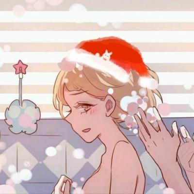 两个人的圣诞节 圣诞情侣头像