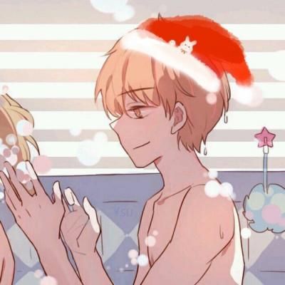 两个人的圣诞节 圣诞情侣头像