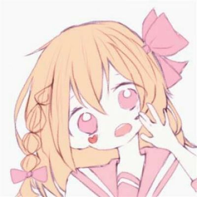 可爱萌萌哒女生动漫头像第54弹